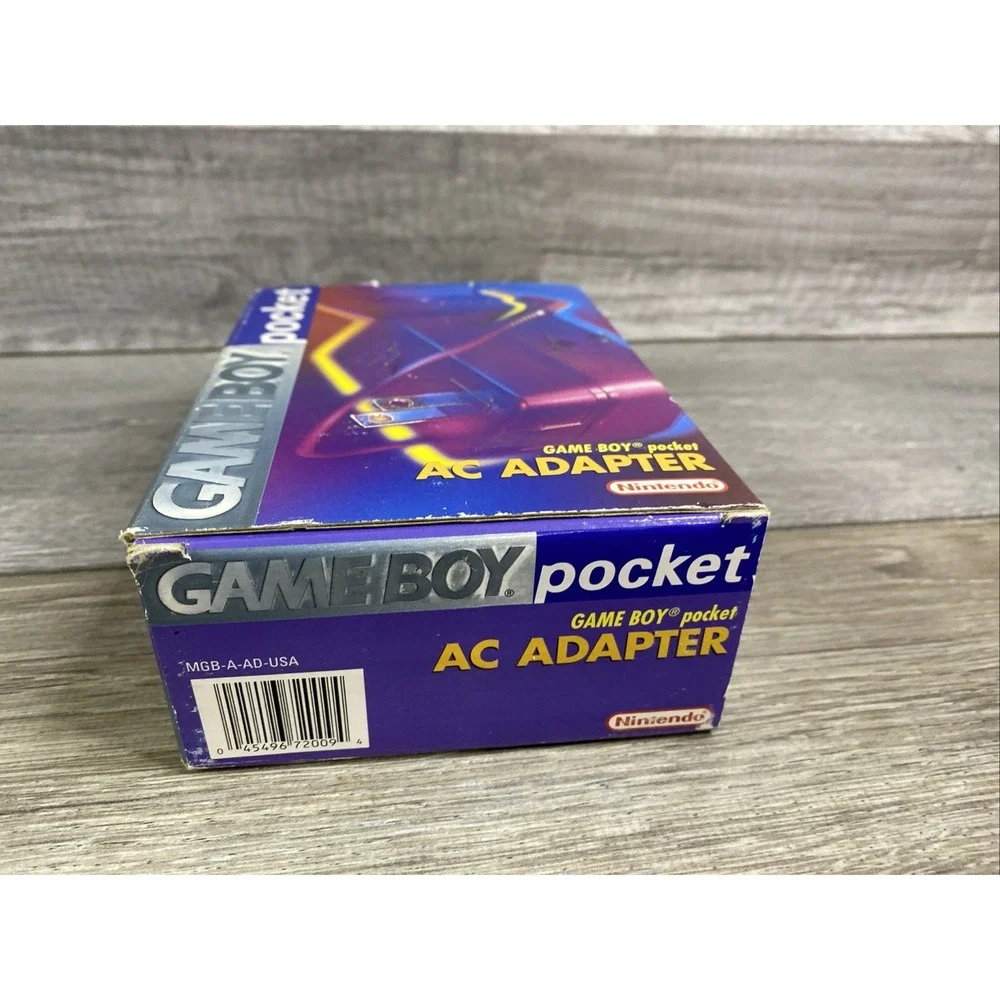 Official Nintendo‎ Gameboy Pocket Gameboy Pocket AC Adapter w/ Box